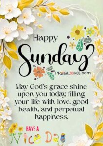 120+ Happy Sunday Blessings Images, Quotes and Prayers