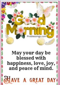 115 Beautiful Good morning Blessings to Share With Loved Ones
