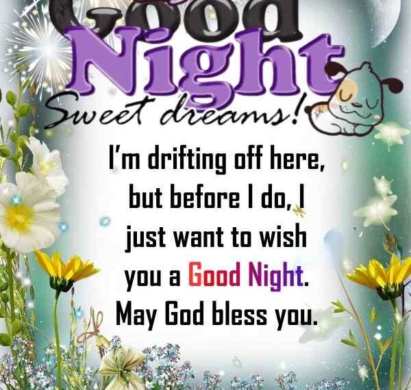 150 Good Night Blessings Images and Quotes for Sweet Dreams