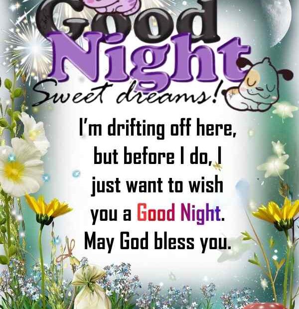 150 Good Night Blessings Images and Quotes for Sweet Dreams