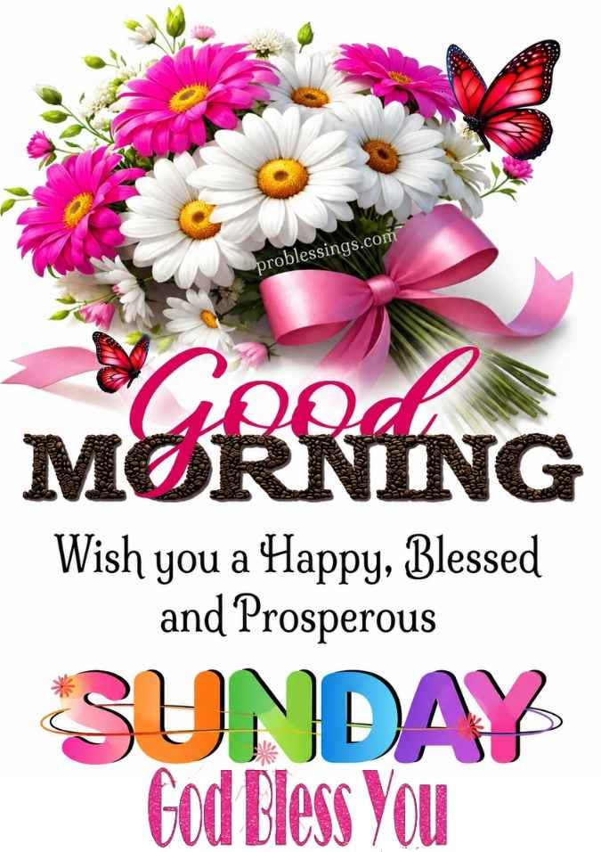 Good Morning Sunday Blessings Images