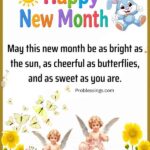 99+ Happy New Month Blessings, Prayers and Text Messages
