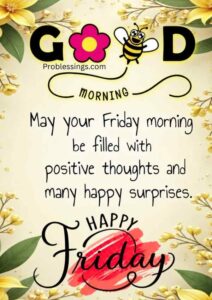 beautiful Friday morning blessing image