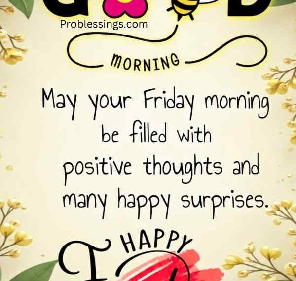 beautiful Friday morning blessing image