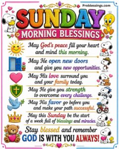 110+ Beautiful Good Morning and Happy Sunday Blessings Images
