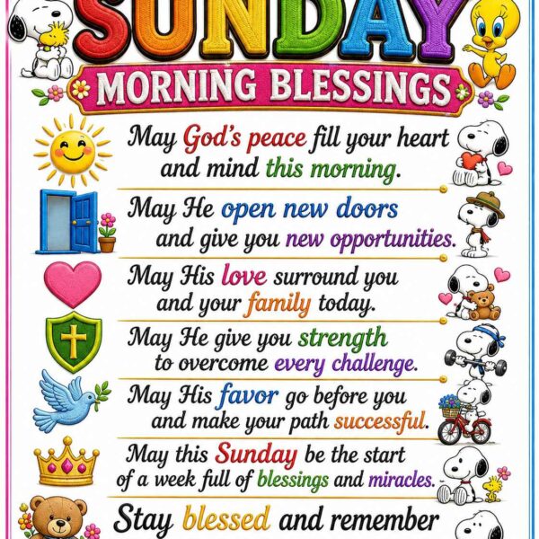110+ Beautiful Good Morning and Happy Sunday Blessings Images