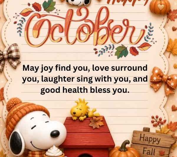 100+ Happy October Blessings and Wishes for 2026