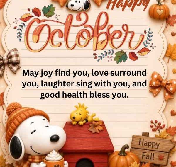 100+ Happy October Blessings and Wishes for 2026