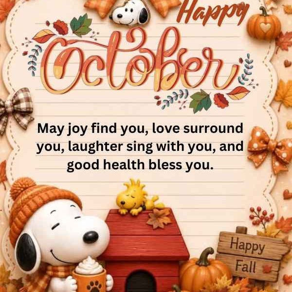 100+ Happy October Blessings and Wishes for 2026