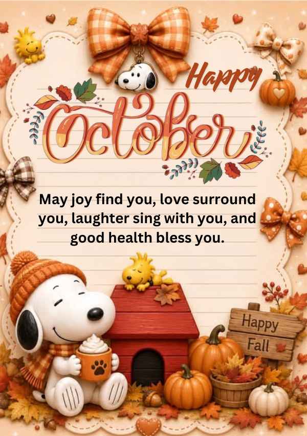 100+ Happy October Blessings and Wishes for 2026
