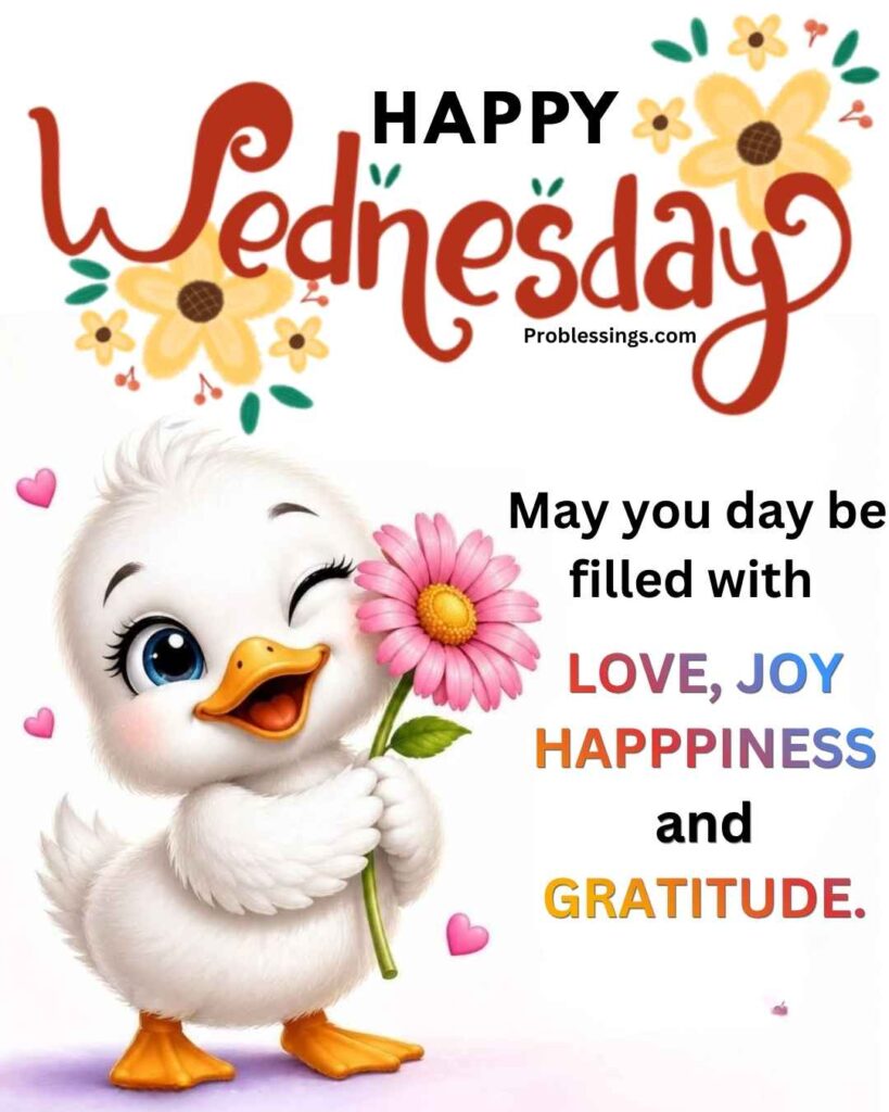 Lovely Wednesday with teddy cartoon