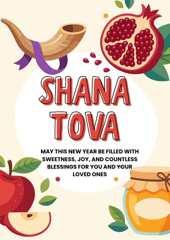 Yomi Kippur greeting card