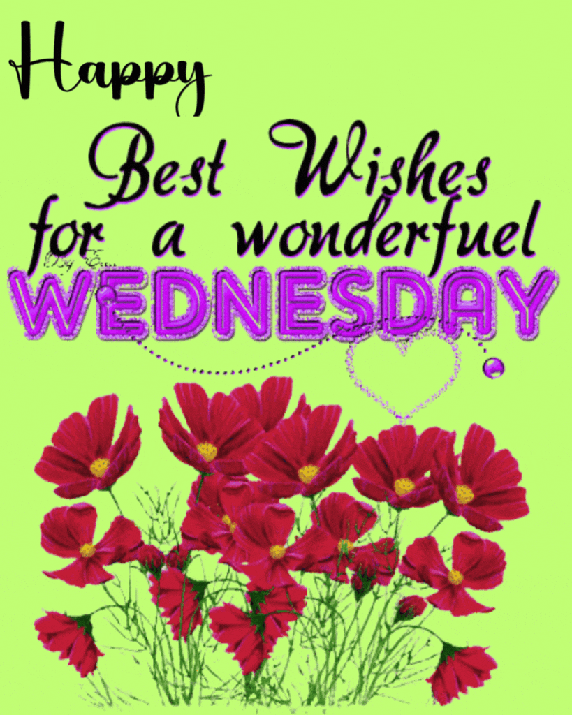 Wednesday wishes gif card