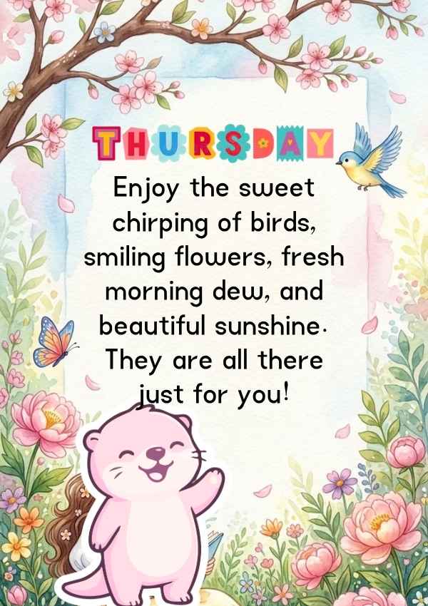 Thursday Blessings Images with quote